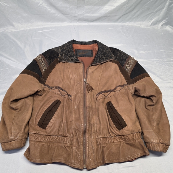 Winlit Jackets & Blazers - Winlit Vintage Women's Leather Jacket